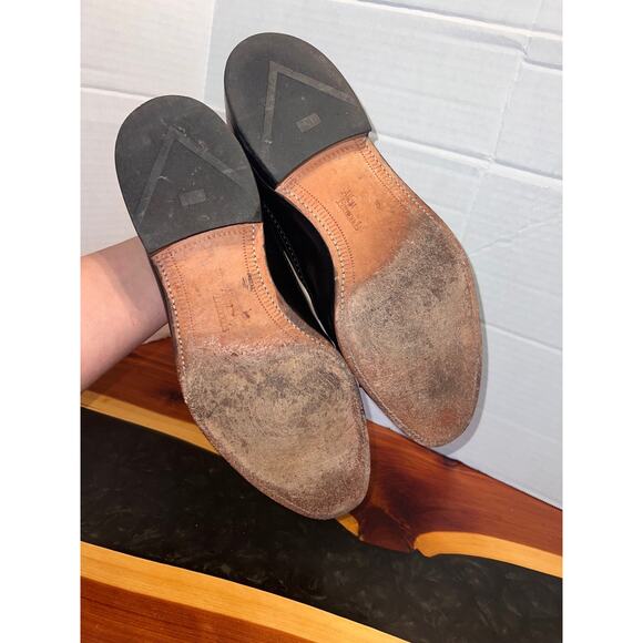 Allen Edmonds Van Ness Men’s Cap Toe BLack Oxford Dress Shoes Size 12 B - Picture 6 of 6